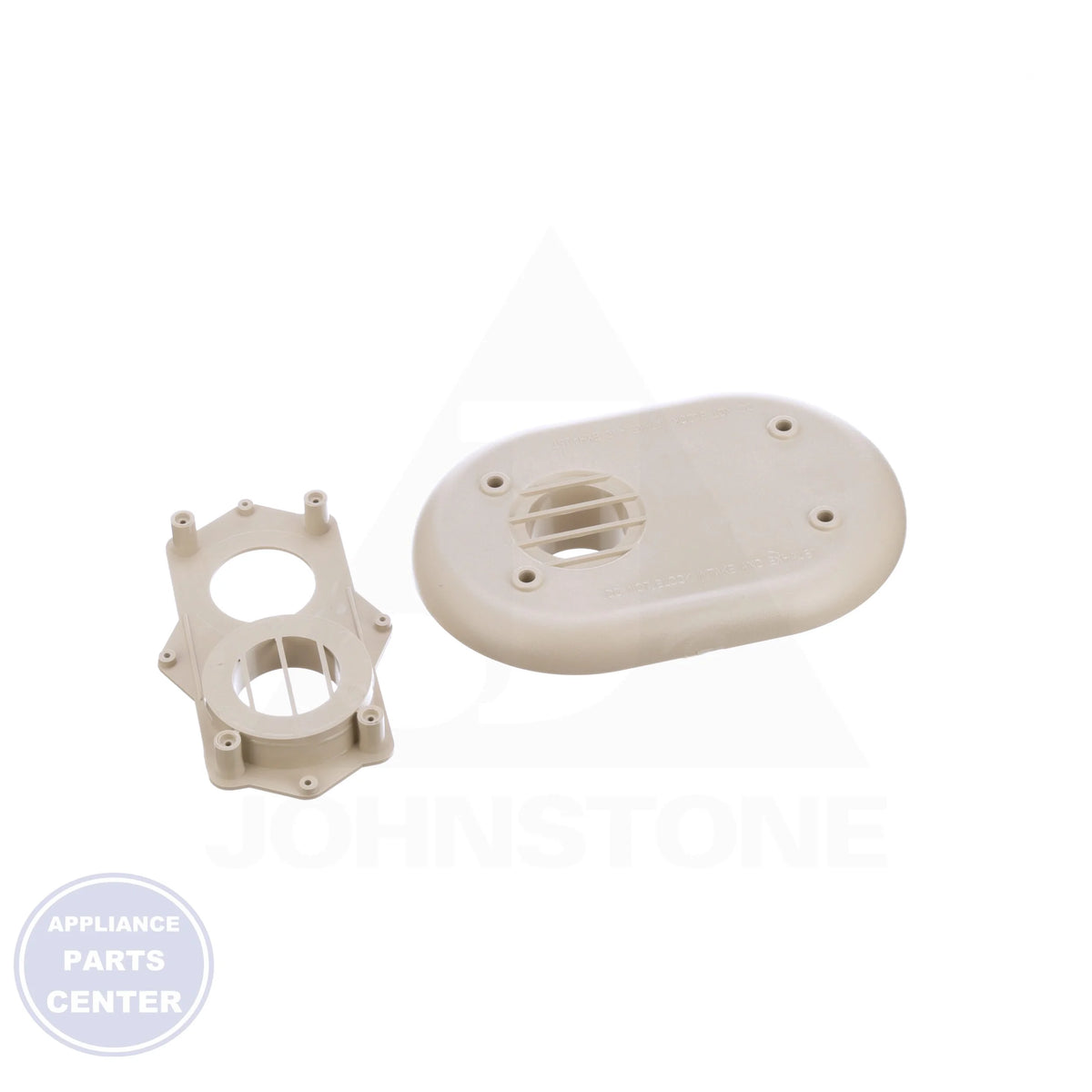 Flush Mount Vent Kit 2" 0170K00001S - Side view with 2" diameter specs