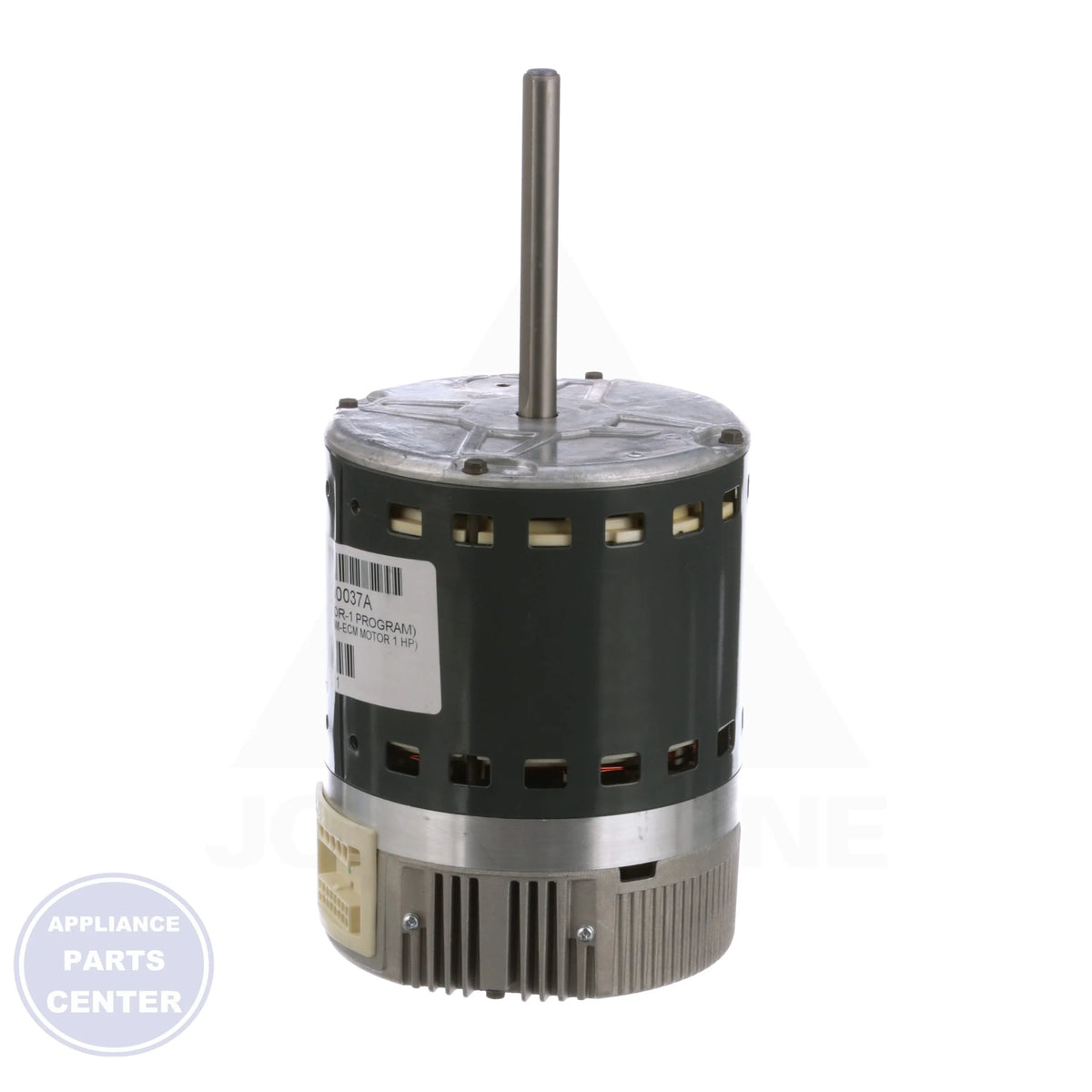Blower Motor Variable 0231K00037A - Side view with 1HP motor specs