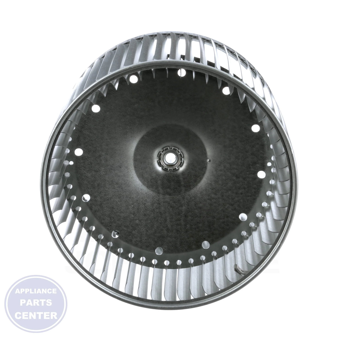 Double Inlet Replacement Blower Wheel 02694009 - Side view with 11-3/4" diameter and 9-1/2" width