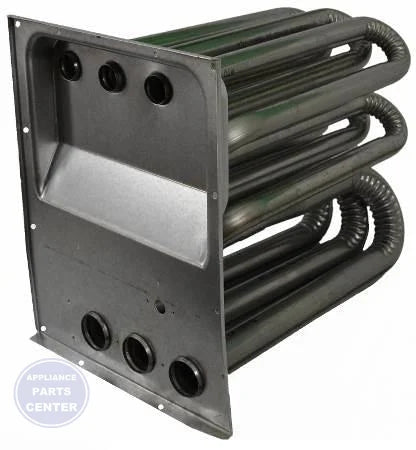 Goodman Amana Heat Exchanger Assembly 0270F00932S - Main view showing stainless steel tubes for GDH80703AXCA models