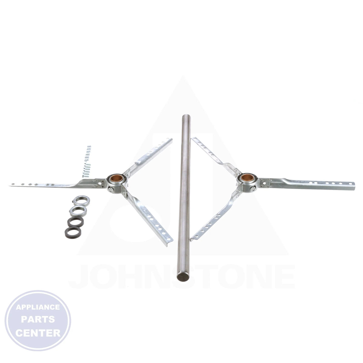 [Brand] Bearing Bracket Kit 029176-01 - Detailed view of 1" O.D. shaft and 14-3/4" x 14-3/4" dimensions