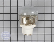 Viking Light Assembly 031449-000 - Main view showing bright illumination for Viking Range PE050009