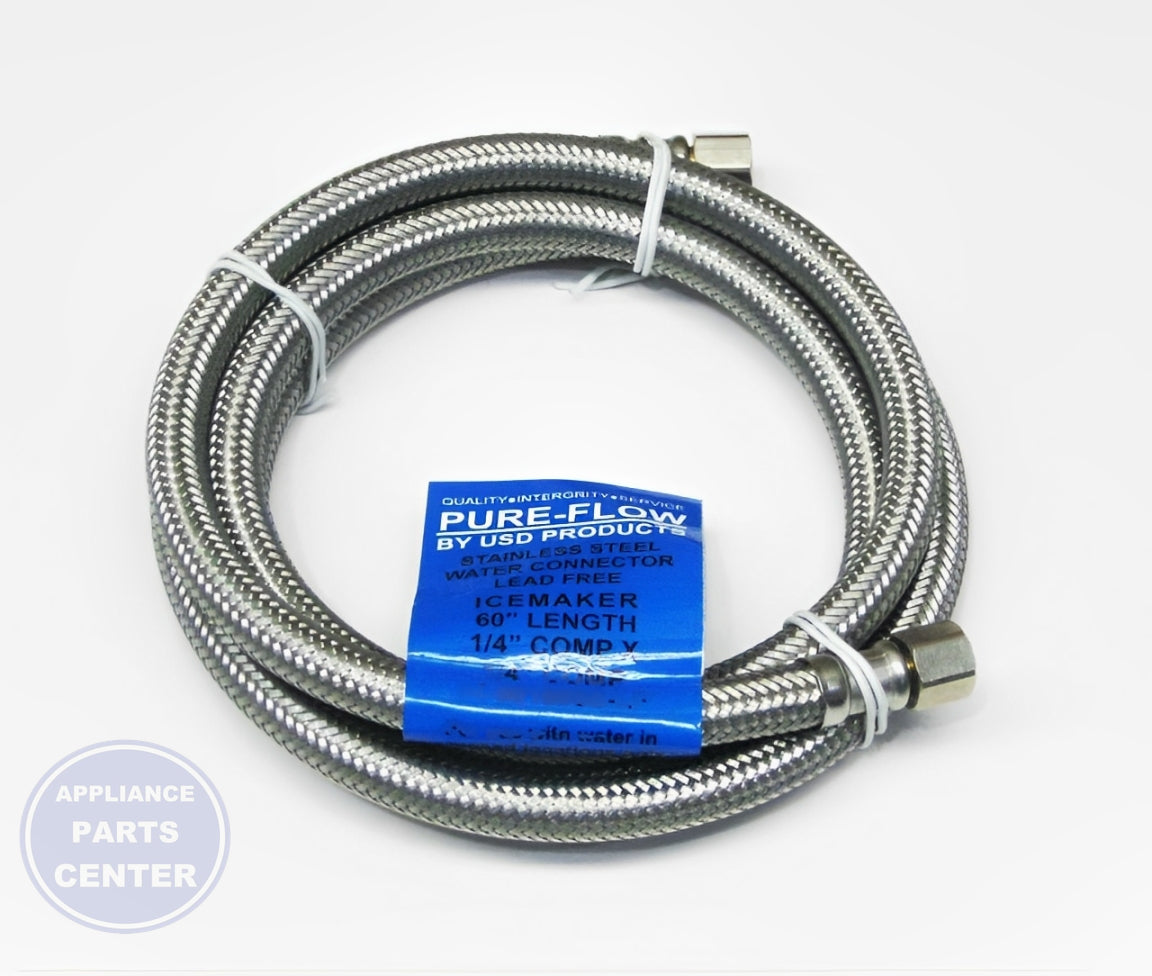 USD Products ICEMAKER SUPPLY LINE 04-90160SS-LF - Detailed view of 1500 psi water pressure rating