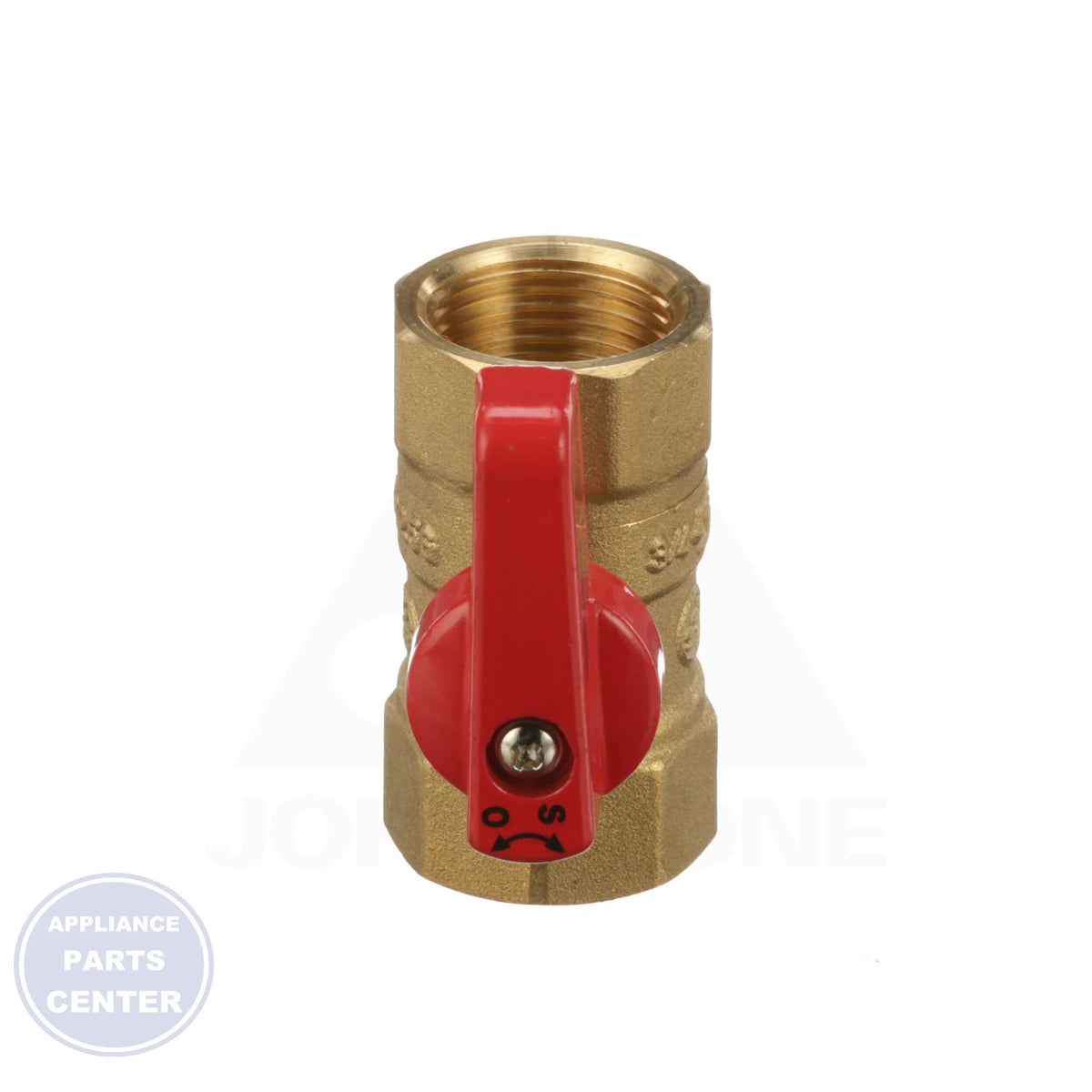 [Brand] 3/4" Ball Valve 0545005 - Detailed view of PTFE seals
