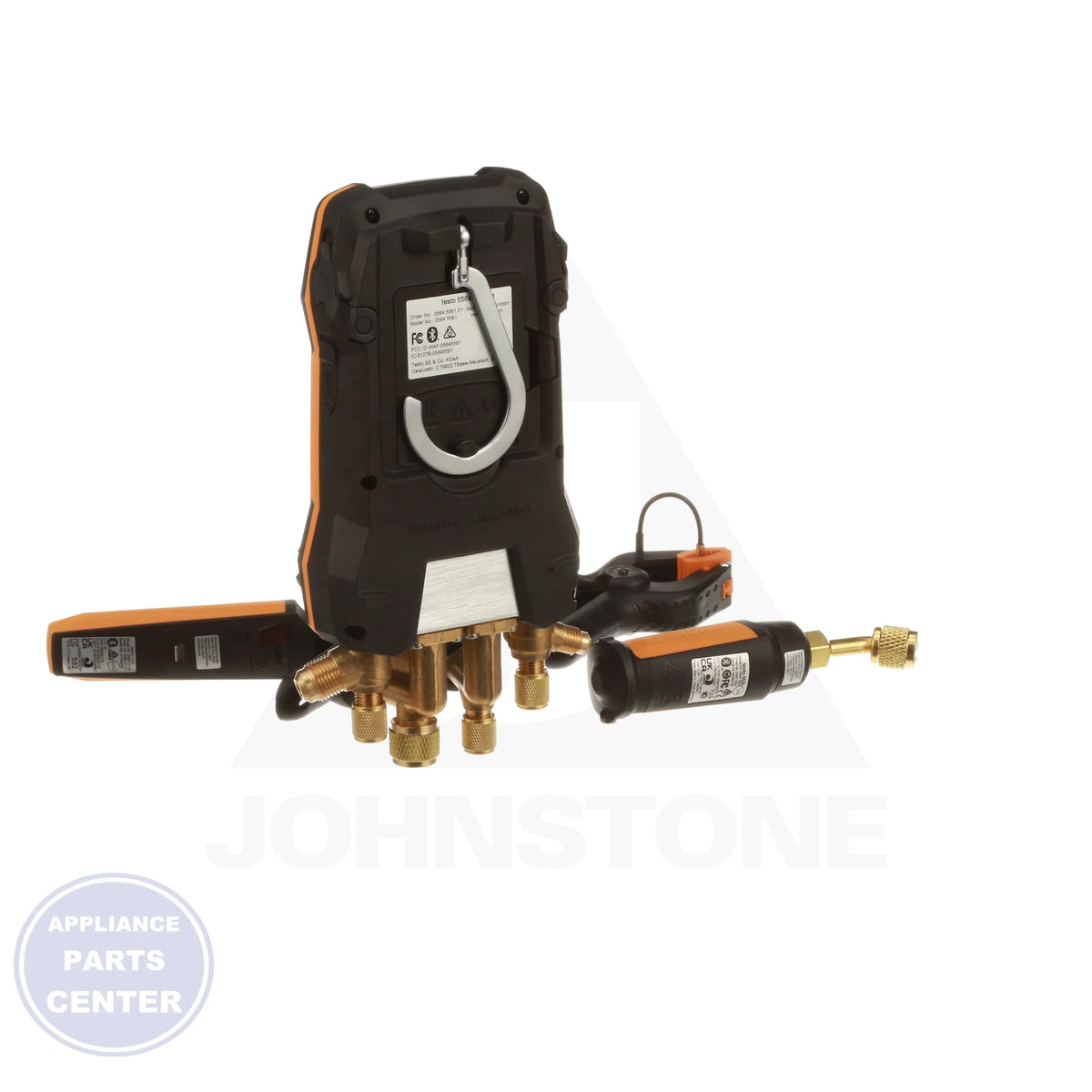 558s 4-Valve Digital Manifold Vacuum Kit - Side view with IP54 rating and precise measurement accuracy
