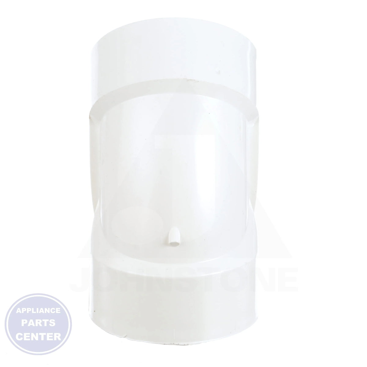 3 x 3 PVC HxH 45 Elbow 05887 - Side view with 3-inch diameter