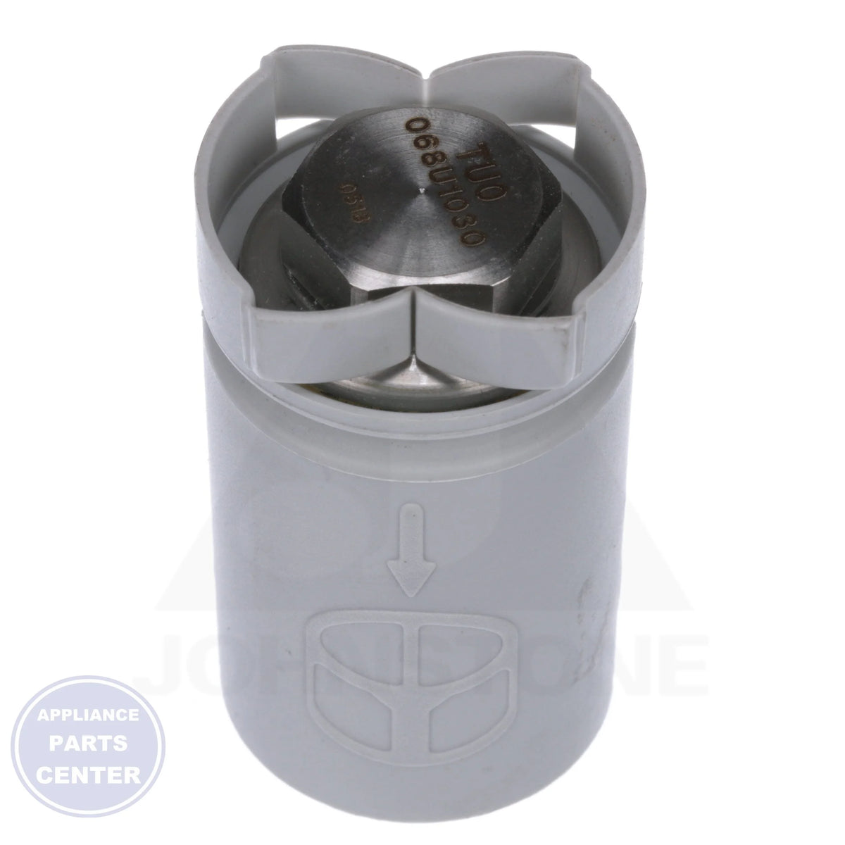 Danfoss TXV Orifice TUA/TUAE Series Expansion Valve Orifice 068U1030 - Side view with accurate technical specifications