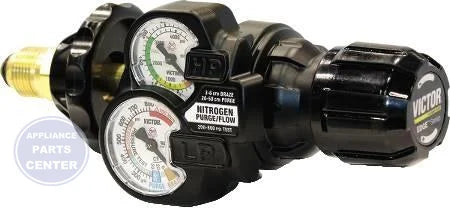 EDGE™ 2.0 Series Pressure/Flow Hybrid Nitrogen Regulator 0781-3652 - Main view showing dual stage orifice technology for H27-740 models