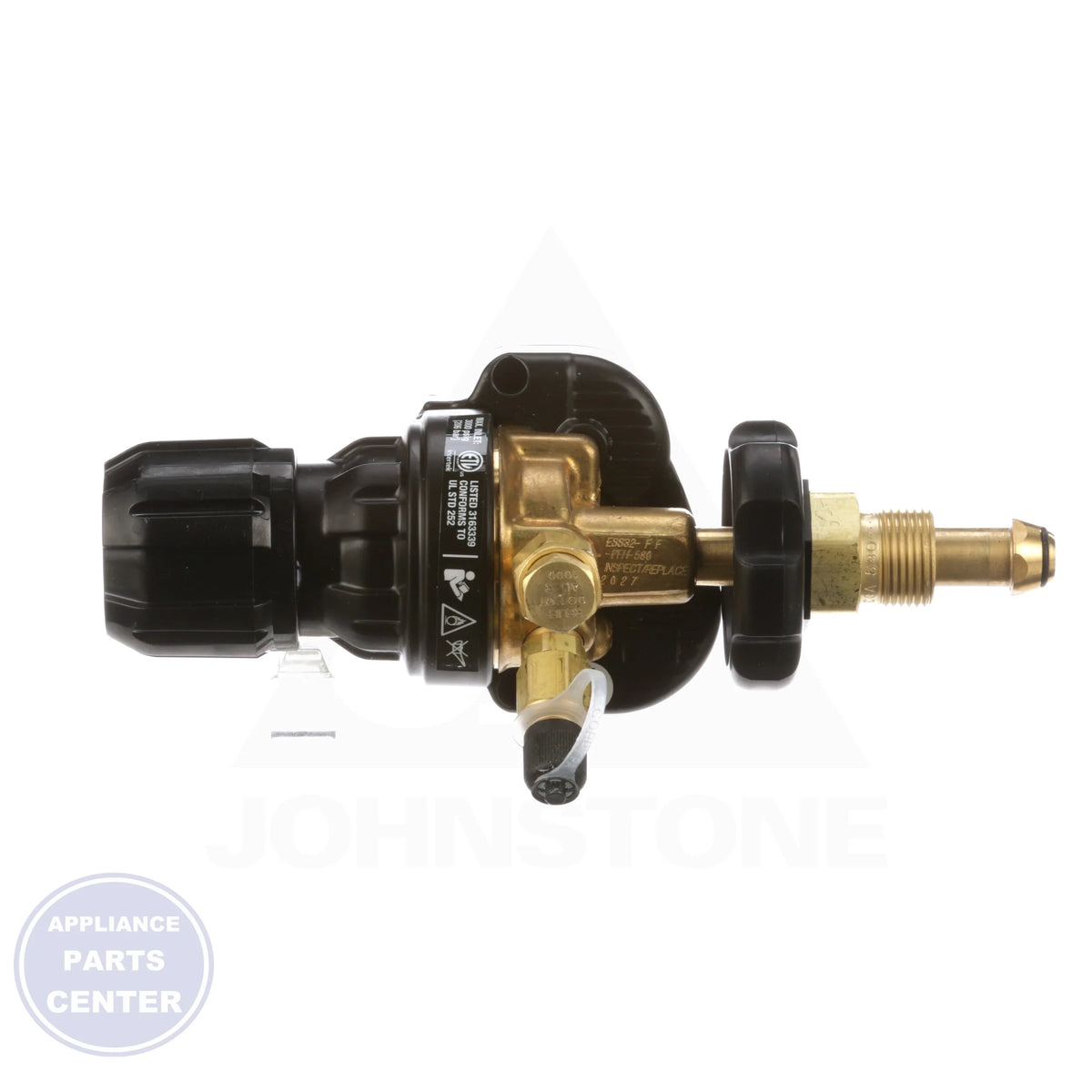 EDGE™ 2.0 Series Pressure/Flow Hybrid Nitrogen Regulator 0781-3652 - Side view with 800 PSIG pressure capacity