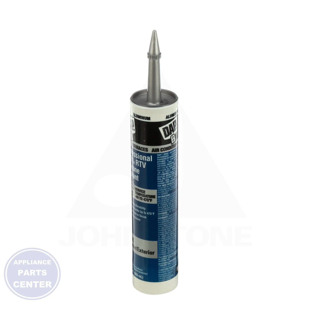 Professional 100% RTV Silicone Sealant 08012 - Detailed view of NSF certified and high-temperature properties