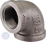Black Iron 90 Degree Elbow 0810000208 - Main view showing durable build for various industrial models