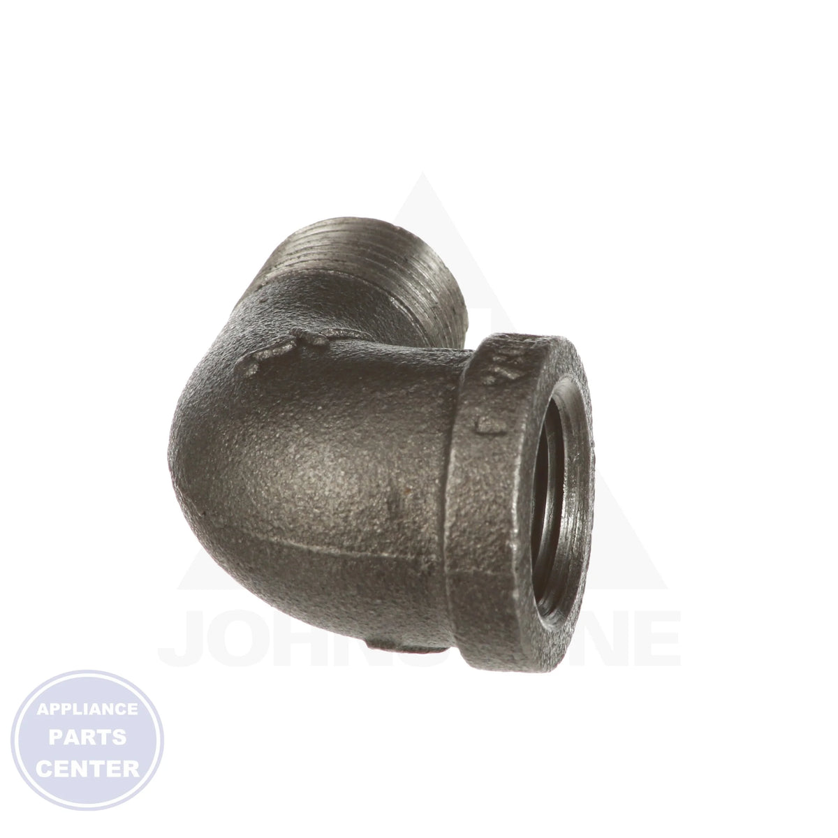 1/2" Black Iron 90 Degree Street Elbow 0810016212 - Detailed view of ASTM:A197 compliant technical details