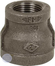 [Brand] 1/2" X 3/8" Black Iron Reducing Coupling 0810085407 - Main view showing durable construction for seamless connection on various models
