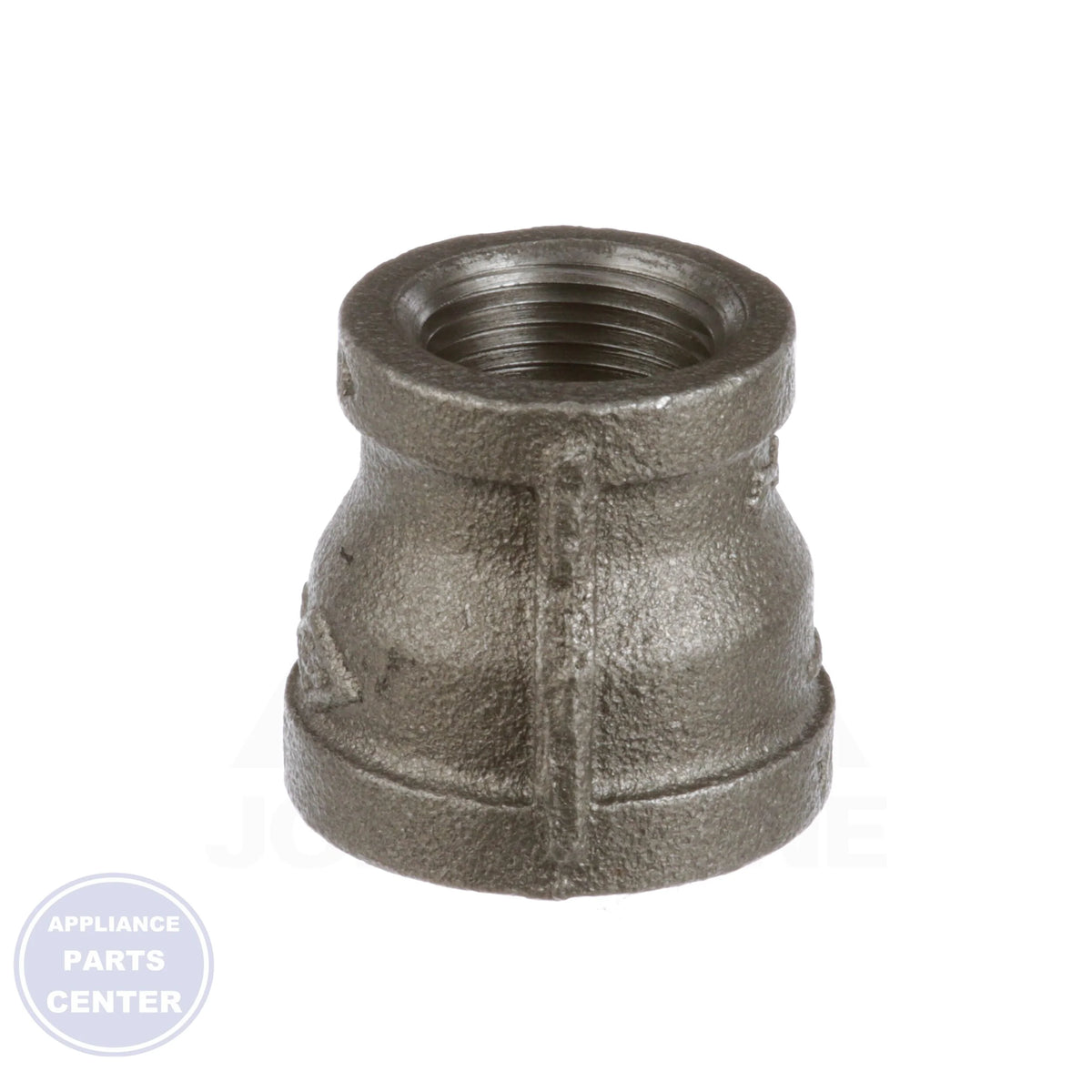1" X 3/4" Black Iron Reducing Coupling 0810086819 - Detailed view of 300 psi pressure capacity