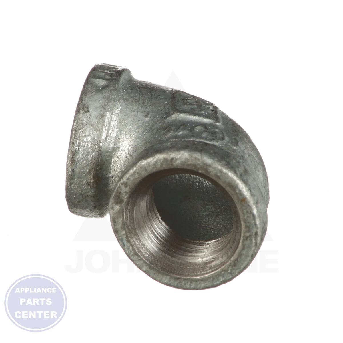 1/2" Galvanized 90 Degree Elbow 0811000819 - Detailed view of ASTM:A197 compliance