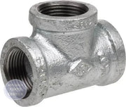 [Brand] 1/2" Galvanized Tee 0811029818 - Main view showing durable construction for various plumbing systems