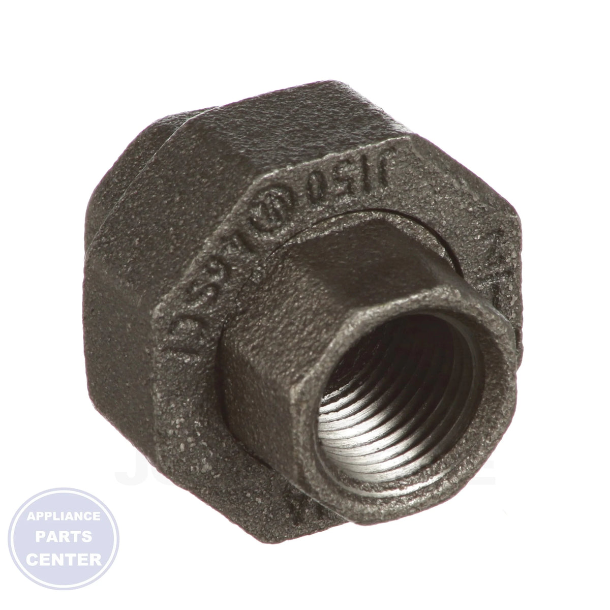 1/2" Black Iron Union 0812508018 - Detailed view of ASTM:A197 specifications