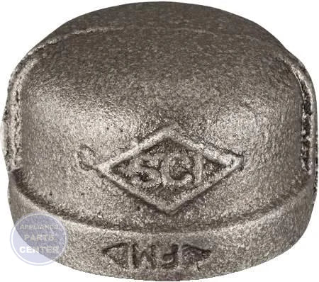 [Brand] 3/4" Black Iron Cap 0818900565 - Main view showing leak-free seal for specific models