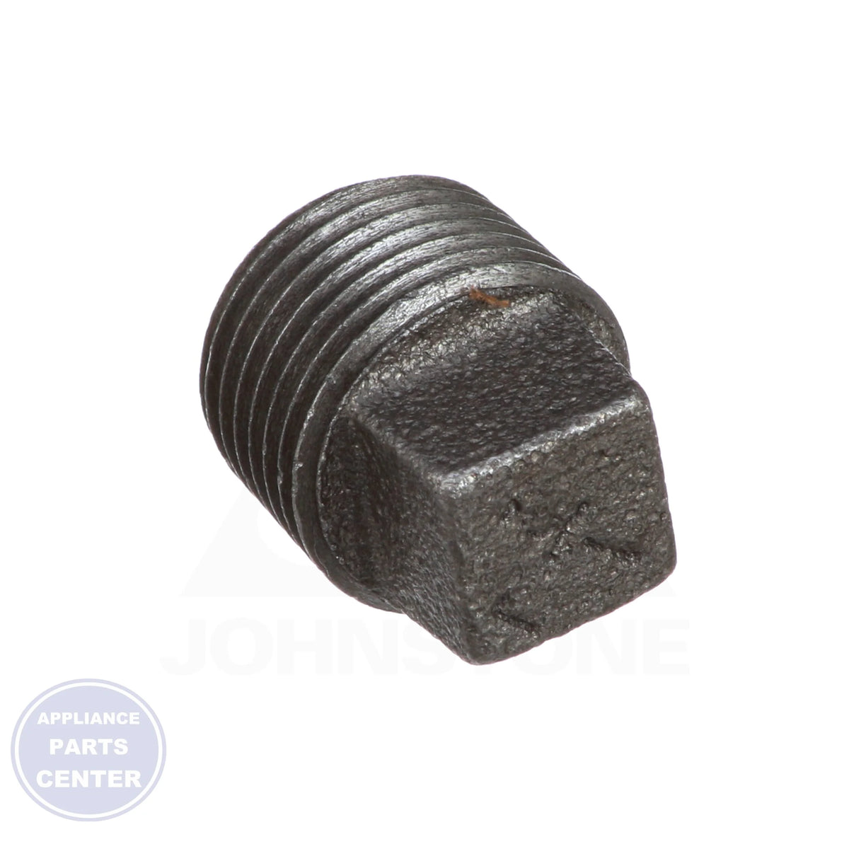 1/2" Black Iron Plug 0818902371 - Detailed view of ASTM:A197 compliant features