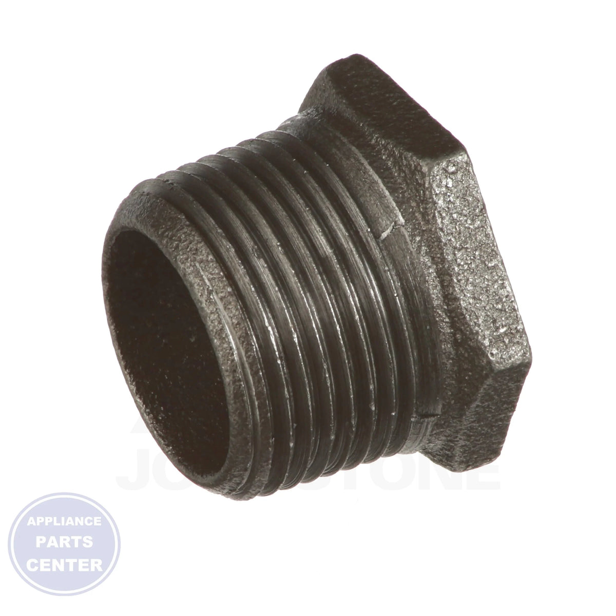 1" X 3/4" Black Iron Bushing 0818906646 - Side view with 300 psi @ 150°F pressure rating