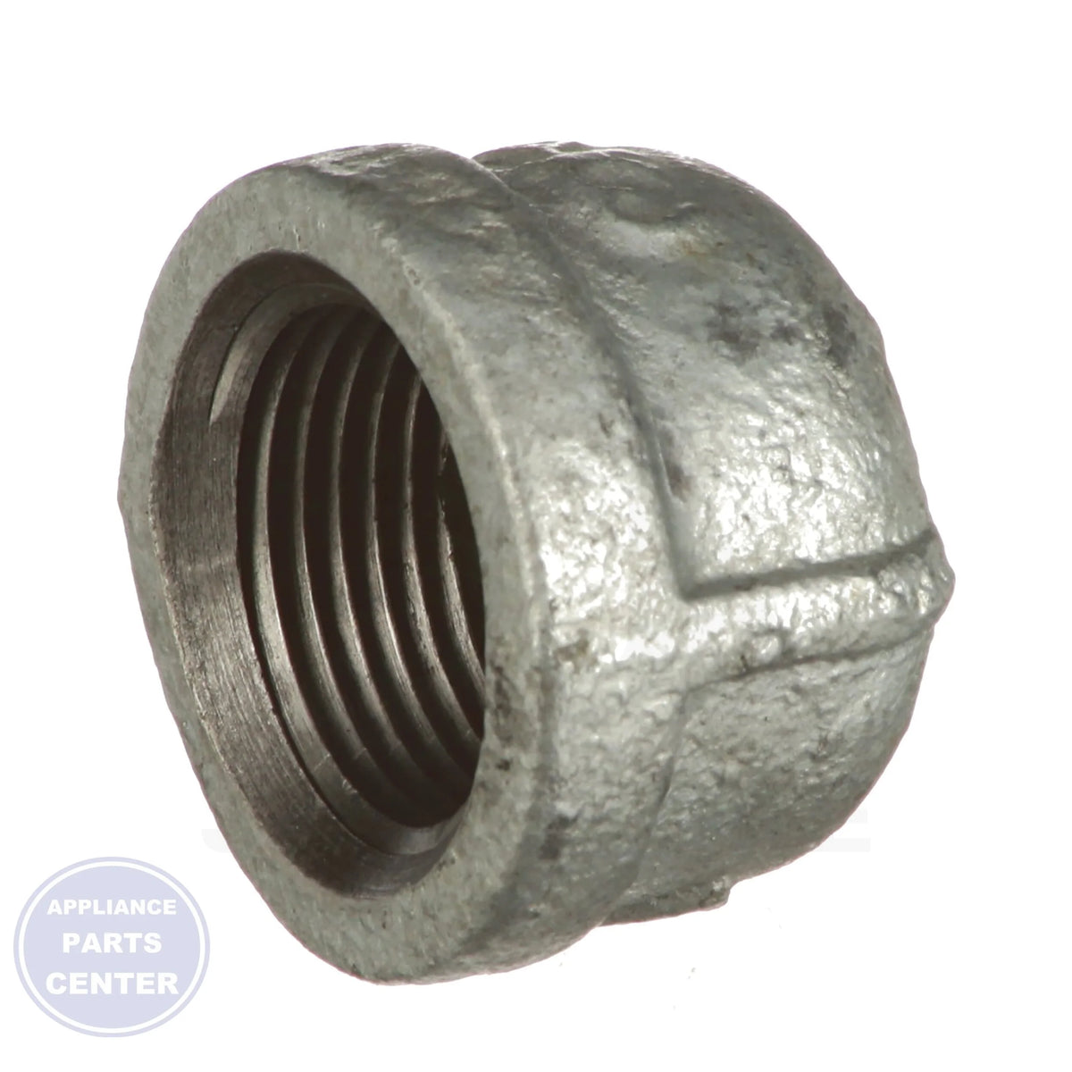 3/4" Galvanized Cap 0819900572 - Detailed view of ASTM:A197 compliance