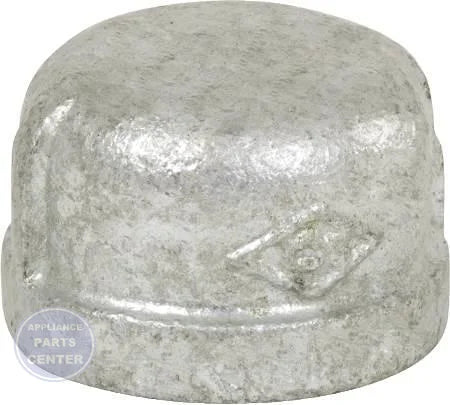 [Brand] 3/4" Galvanized Cap 0819900572 - Main view showing durable construction for [specific models]