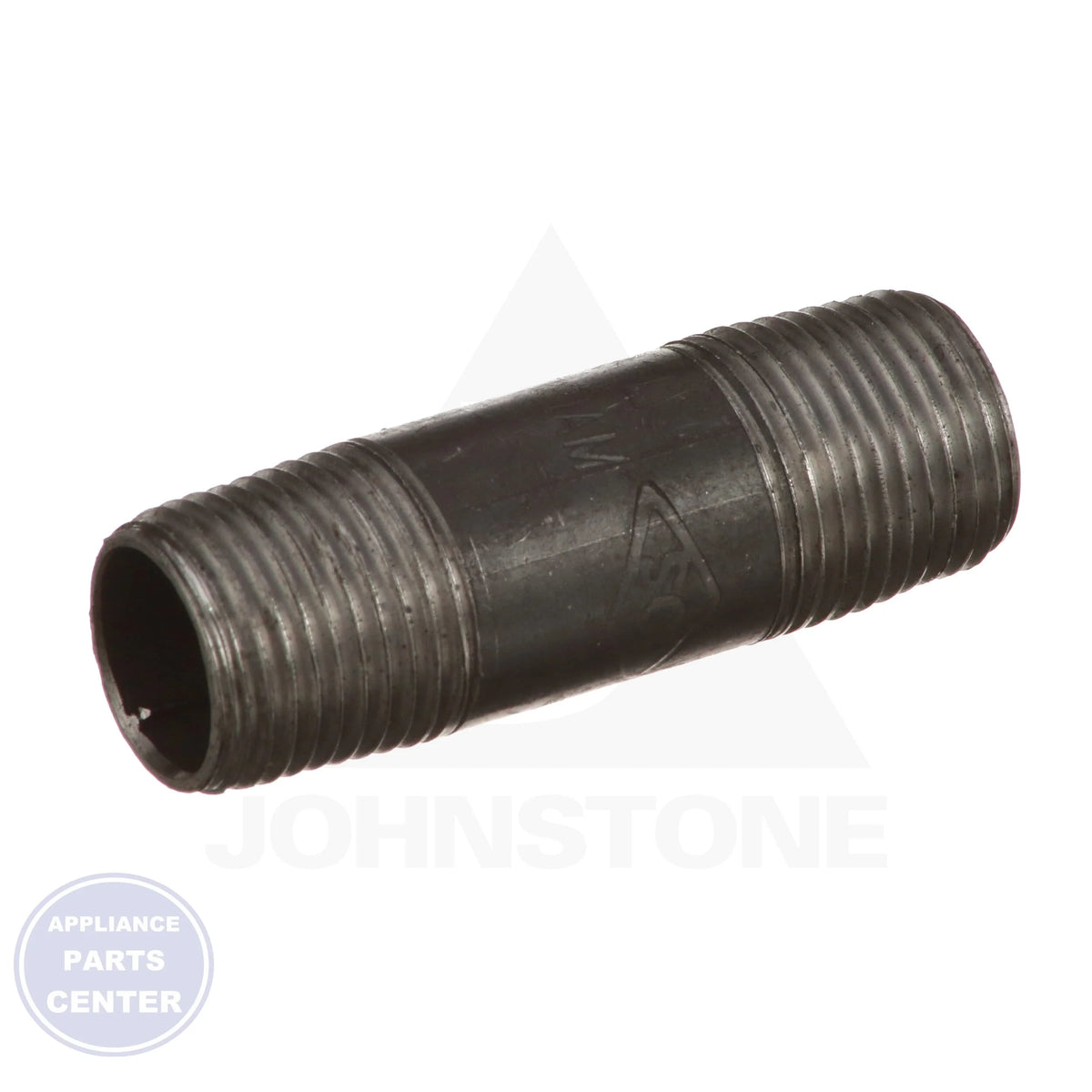 1/2" X 2-1/2" Black Iron Pipe Nipple 0830015004 - Side view with 214 PSI @ 400F capacity