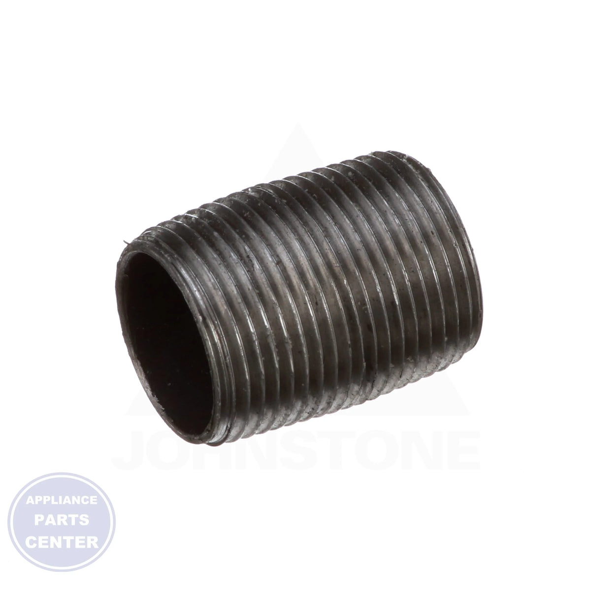 3/4" X Close Black Iron Pipe Nipple 0830019006 - Side view with precise measurements