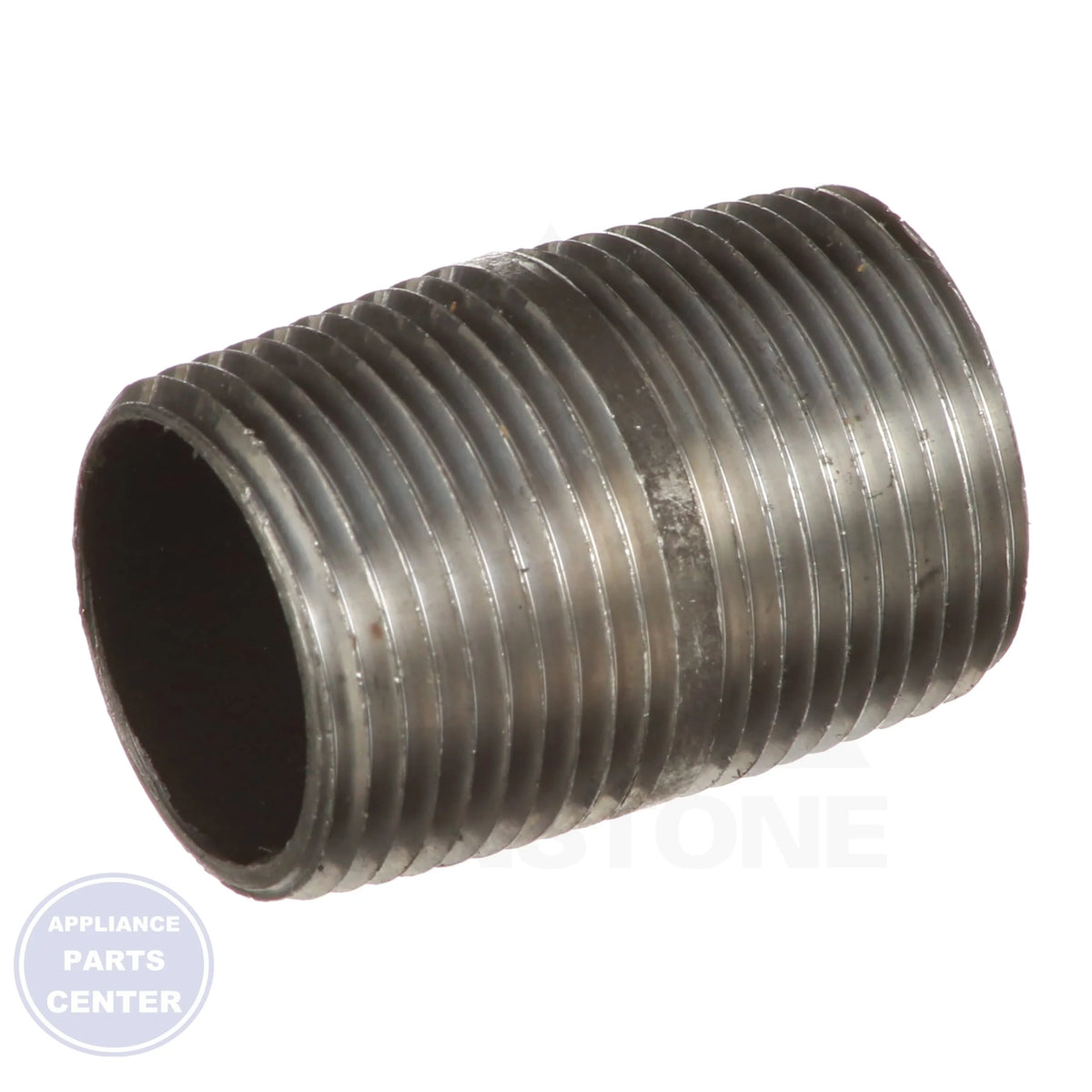 3/4" X 1-1/2" Black Iron Pipe Nipple 0830019204 - Side view with high-pressure capacity