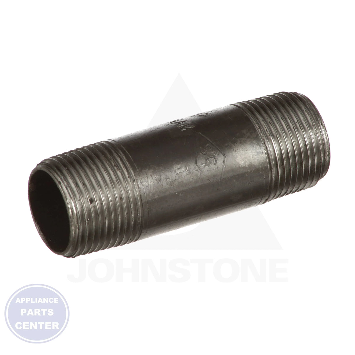 3/4" X 3" Black Iron Pipe Nipple 0830020004 - Side view with 217 PSI @ 400F