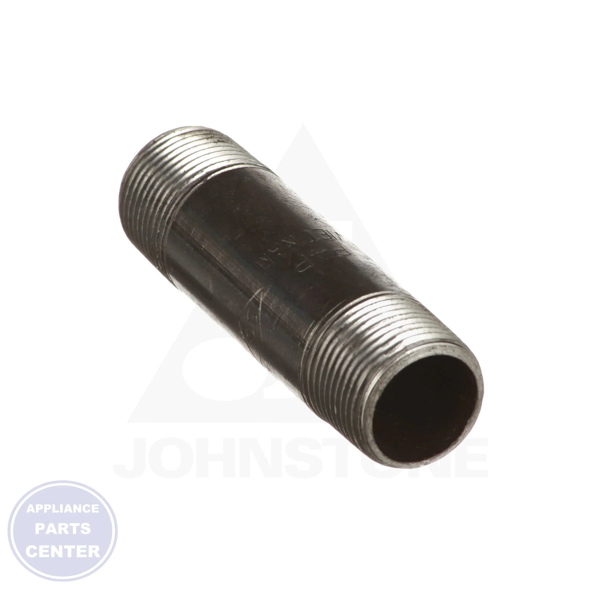 3/4" X 3-1/2" Black Iron Pipe Nipple 0830020202 - Detailed view of ASTM A-53, A-733 compliant pipe nipple