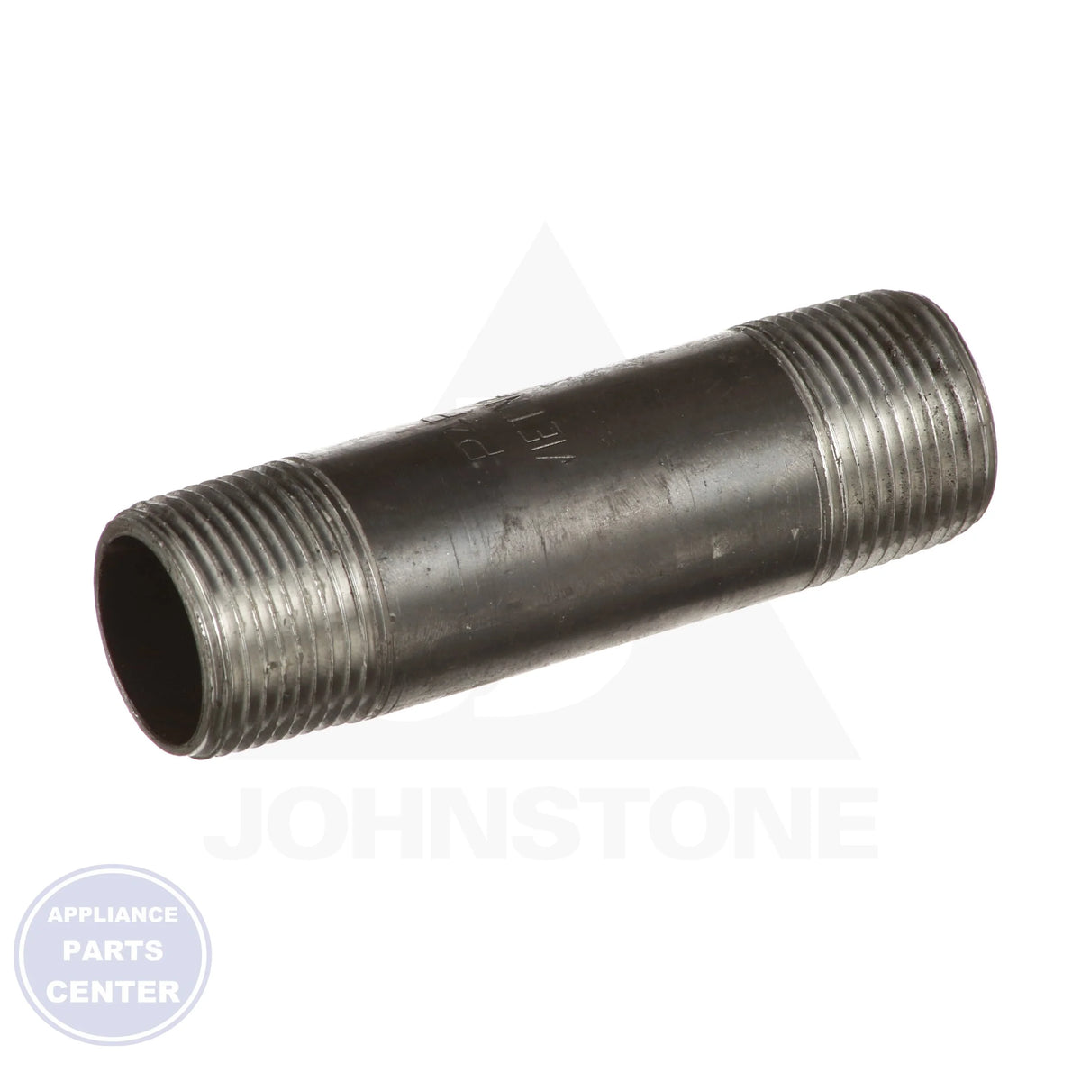 3/4" X 3-1/2" Black Iron Pipe Nipple 0830020202 - Side view with high-pressure rating of 217 PSI @ 400°F
