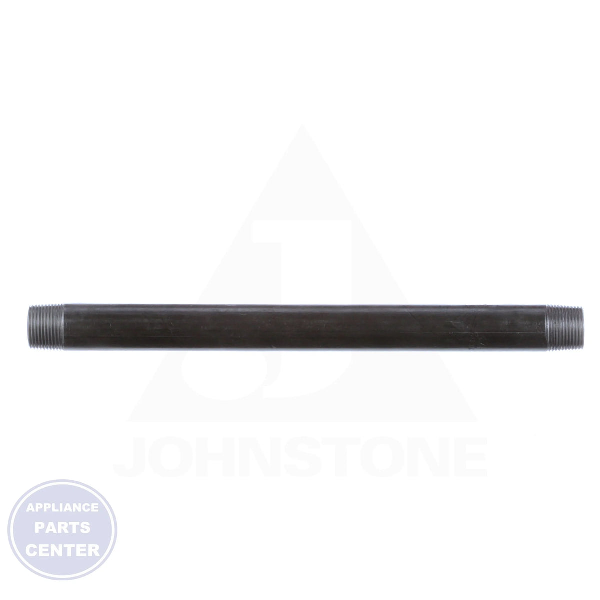 3/4" X 12" Black Iron Pipe Nipple - Side view with 217 PSI @ 400°F specs