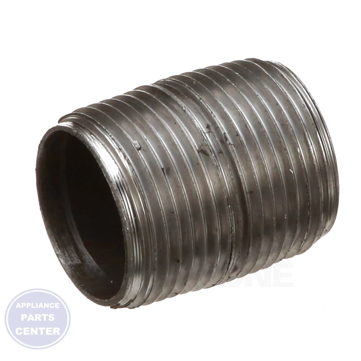 1" X Close Black Iron Pipe Nipple 0830023800 - Side view with 226 PSI @ 400F specs