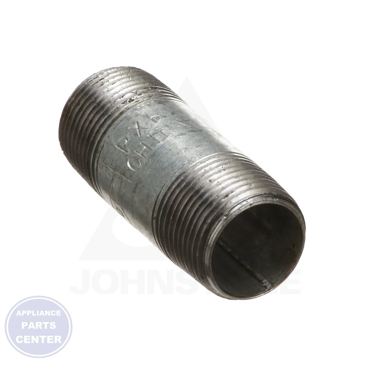3/4" X 2-1/2" Galvanized Pipe Nipple - Detailed view of ASTM:A-53, A-733, and ANSI B1.20.1 compliance