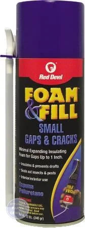 [Brand] Foam & Fill Expanding Foam 0913 - Main view showing excellent sealing for G80-186 models