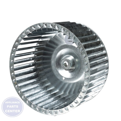 [Brand] Single Inlet Blower Wheel 1-6006 - Detailed view of the hub with a 1/2" bore