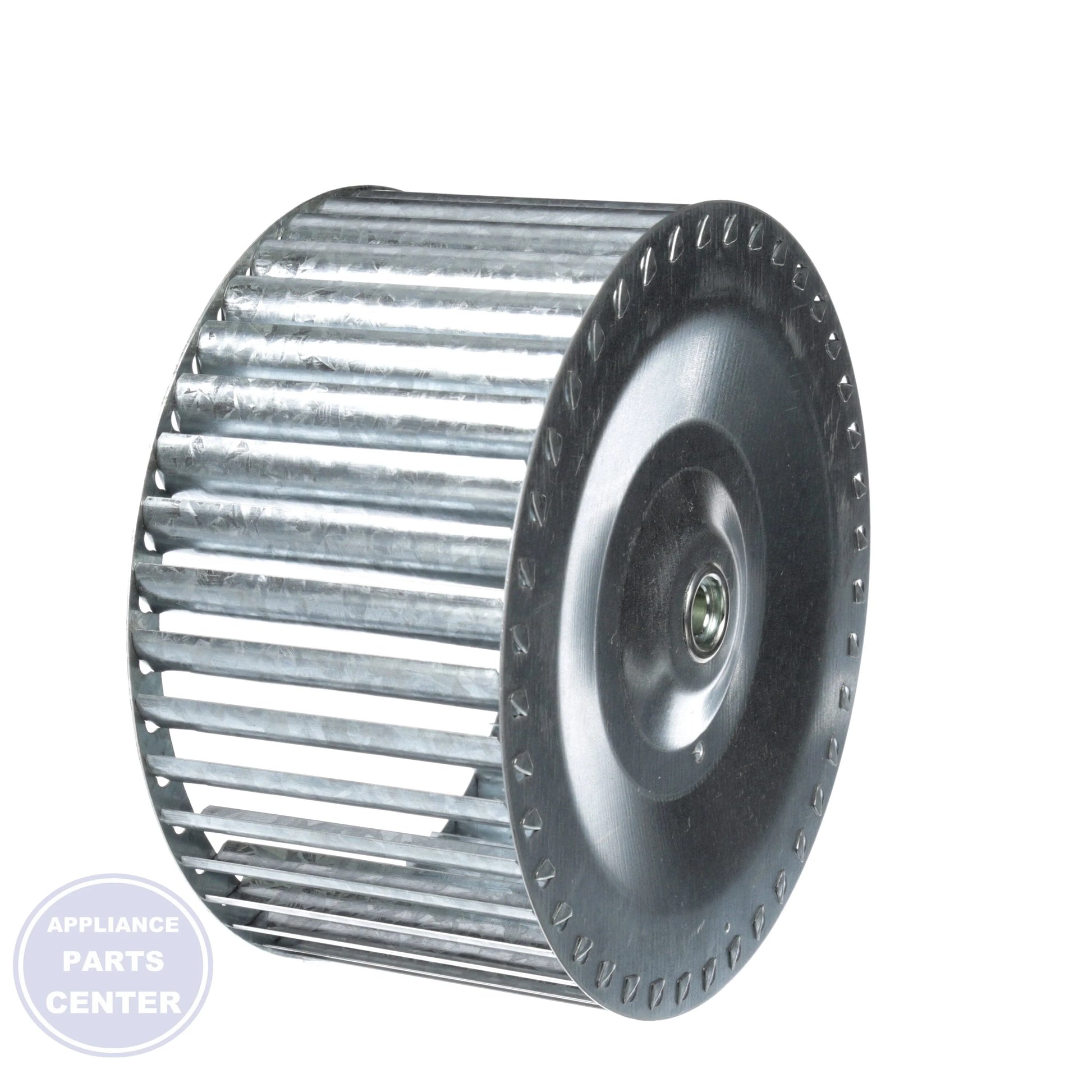 Single Inlet Blower Wheel 1-6006 - Side view with 8" diameter and 4" width