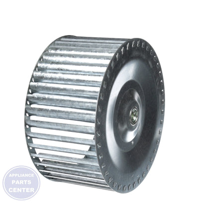 Single Inlet Blower Wheel 1-6006 - Side view with 8" diameter and 4" width