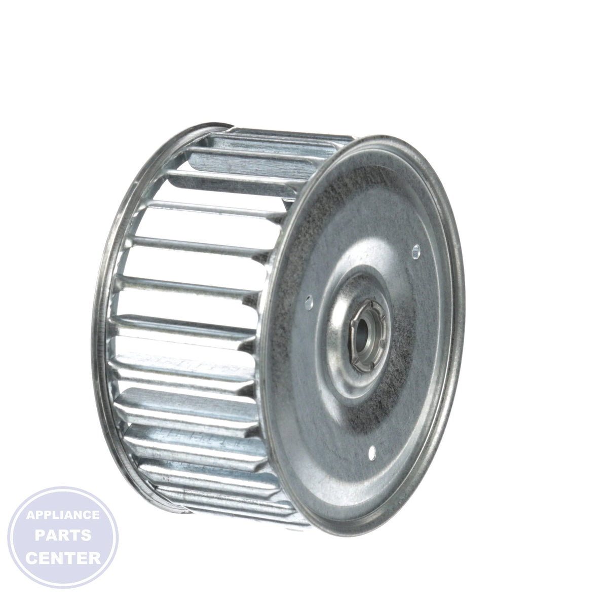 Single Inlet Blower Wheel 1-6042 - Side view with 3-13/16" Diameter and 1-7/8" Width