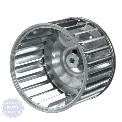 Blower Wheel 1-6052 - Detailed view of galvanized material construction
