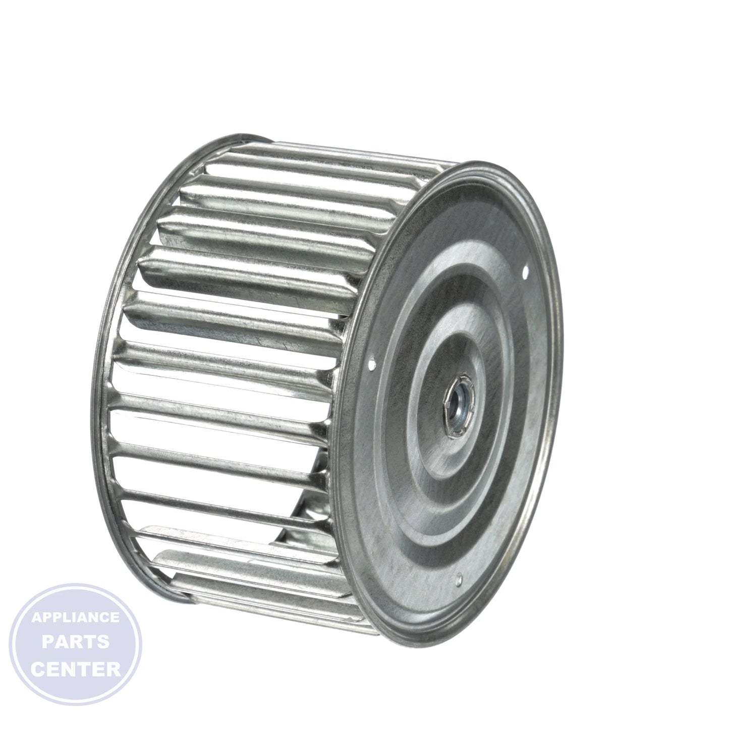 Single Inlet Blower Wheel 1-6053 - Side view with 5-1/4" diameter and 3" width