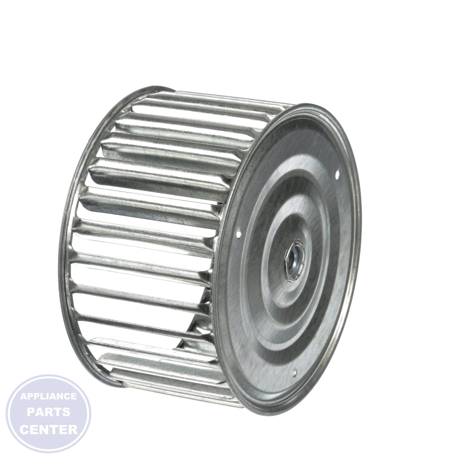Single Inlet Blower Wheel 1-6053 - Side view with 5-1/4" diameter and 3" width