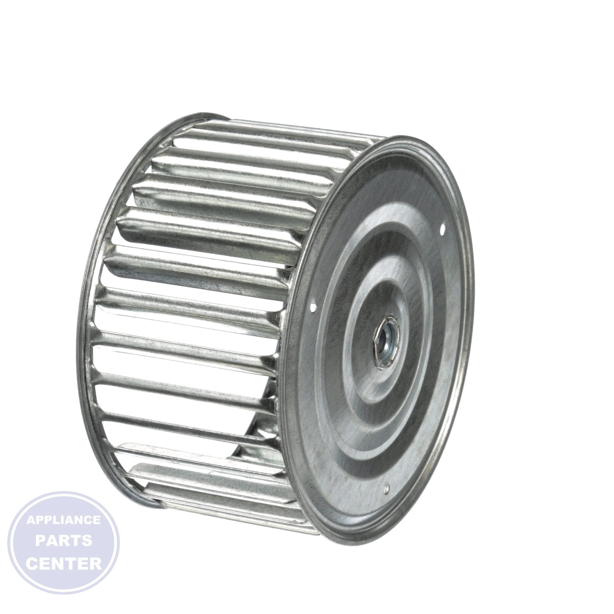 Single Inlet Blower Wheel 1-6053 - Side view with 5-1/4" diameter and 3" width