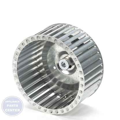 Single Inlet Blower Wheel 1-6071 - Detailed view of galvanized material construction