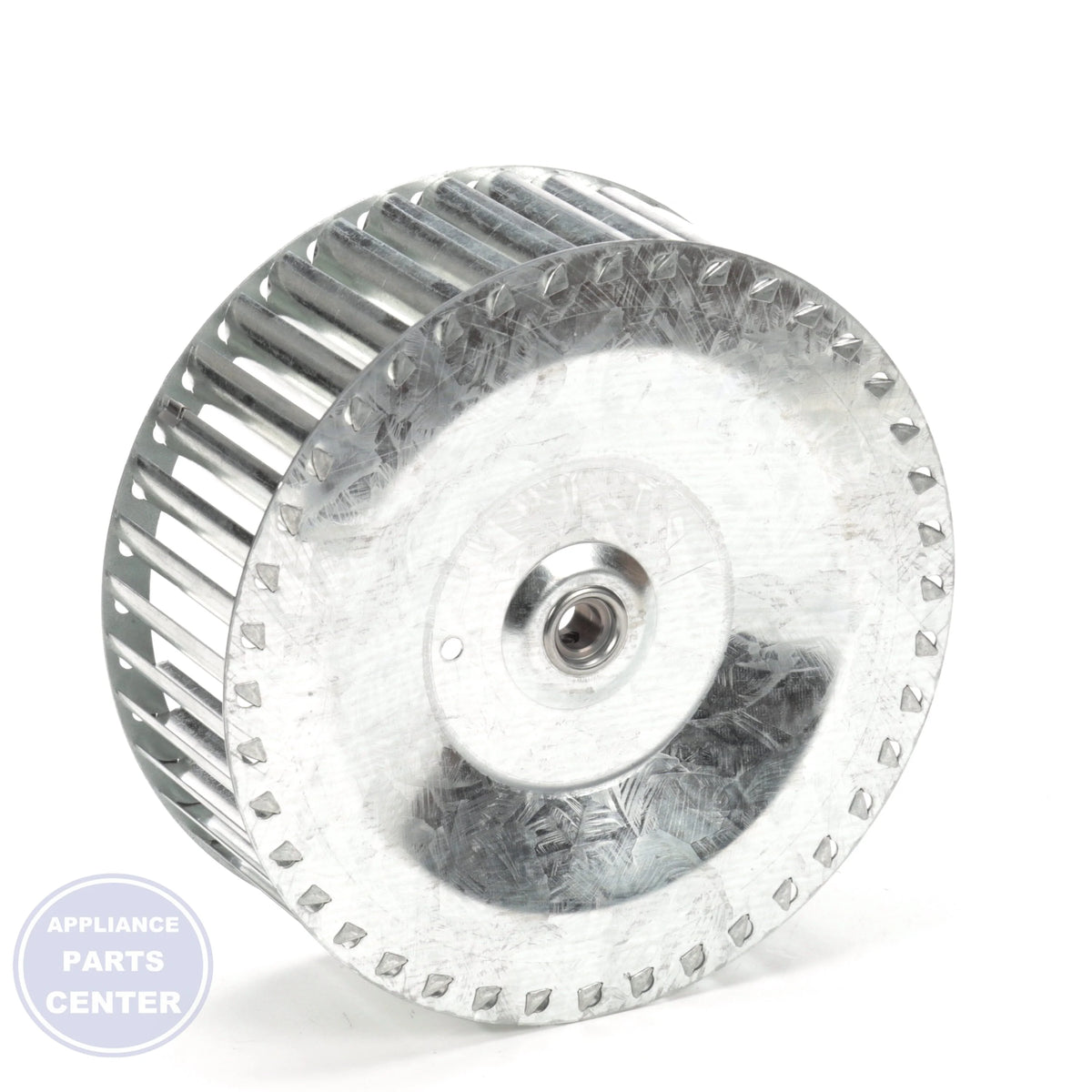 Single Inlet Blower Wheel 1-6076 - Side view with 8-1/2" diameter and 3" width