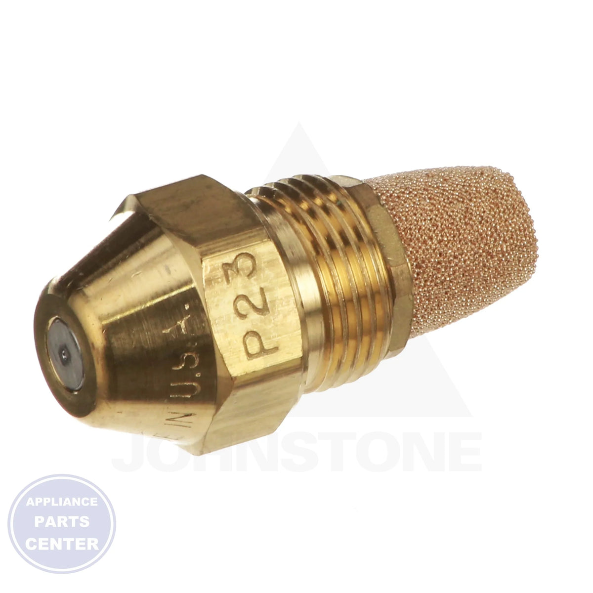 Oil Burner Nozzle 1.10X80W1 - Side view with precise specifications