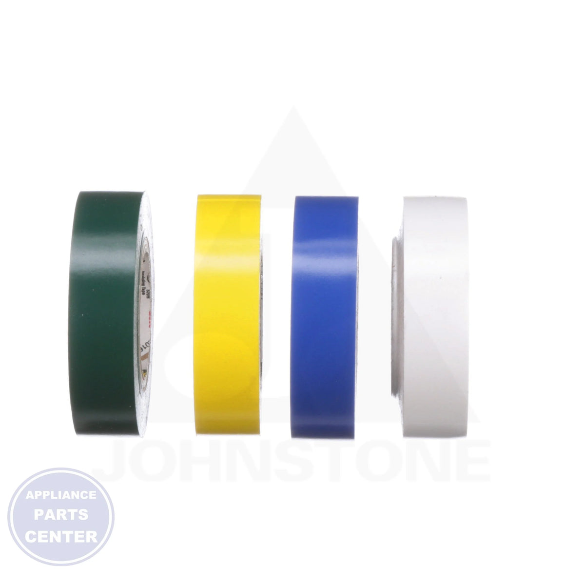 White Colored Marking Tape 10232 - Side view with 1/2" x 20' dimensions