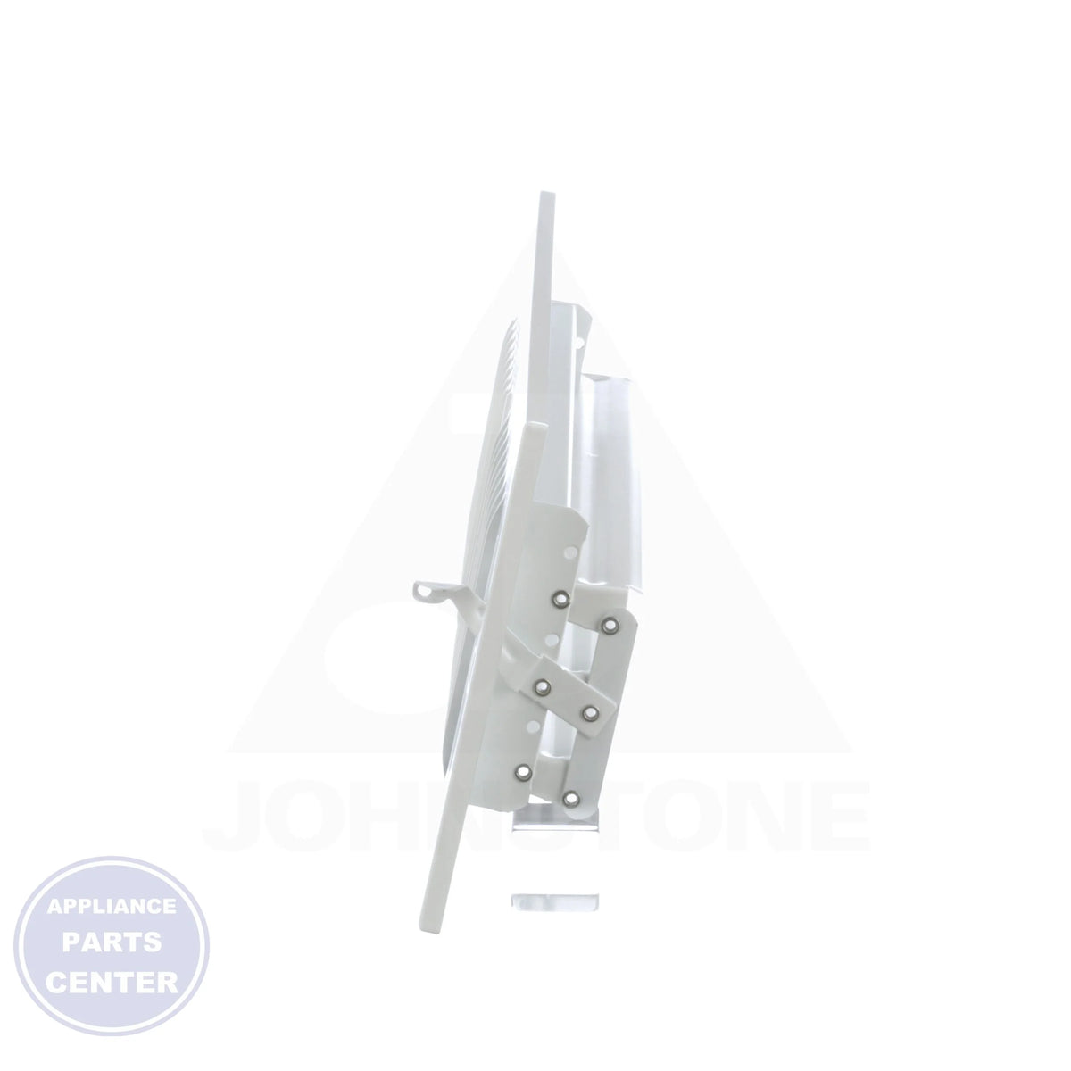 102M Series Sidewall/Ceiling Register 102M10X04 - Detailed view of steel white louver multi-shutter design