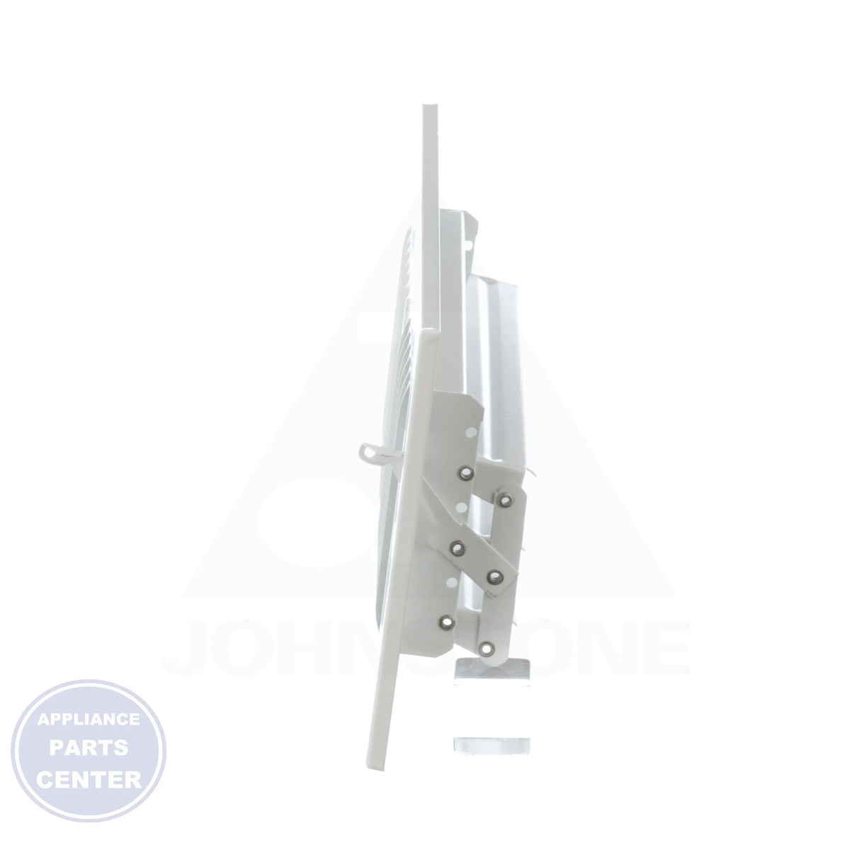 [Brand] 102M Series Sidewall/Ceiling Register 102M12X06 - Detailed view of steel white stamped face